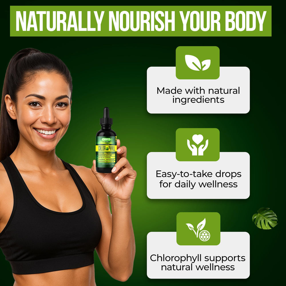 Ingredients: spinach, algae and leafy greens chlorophyll