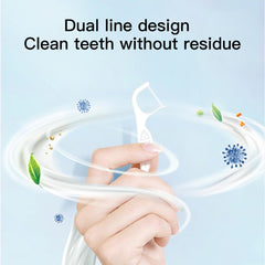 Compact, travel-friendly orthodontic flossers