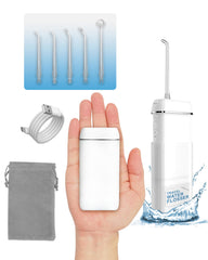 Ortho Water Flosser cordless collapsible unit