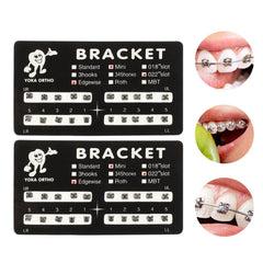 Professional orthodontic bracket kit setup for clinic
