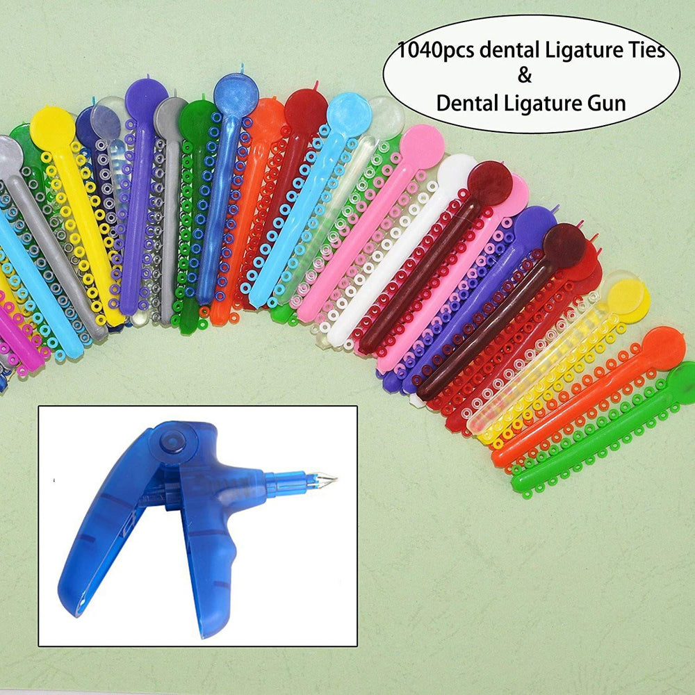 Ergonomic ligature gun with non-slip grip