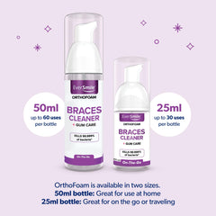 OrthoFoam used as rinse or with whitening trays