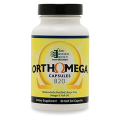 Orthomega 820 Fish Oil Soft Gels bottle