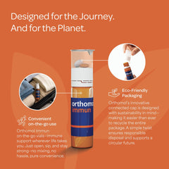 Open-pack Orthomol Immun 7-day supply with drinkable vials