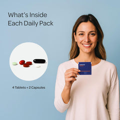 Orthomol Immun nutrition facts label