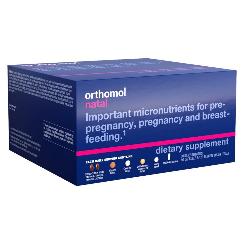 DHA and EPA omega-3 fatty acids in Orthomol Natal