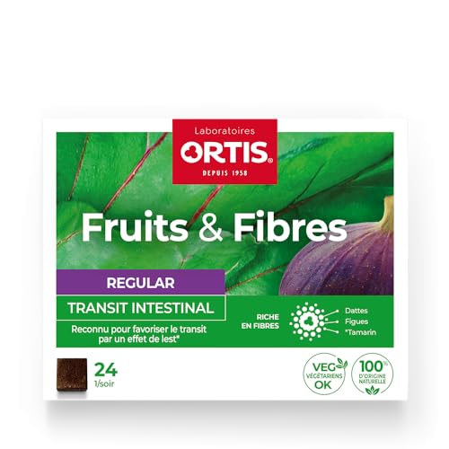 Close-up of Ortis Fruits & Fibres Regular 24 Cubes