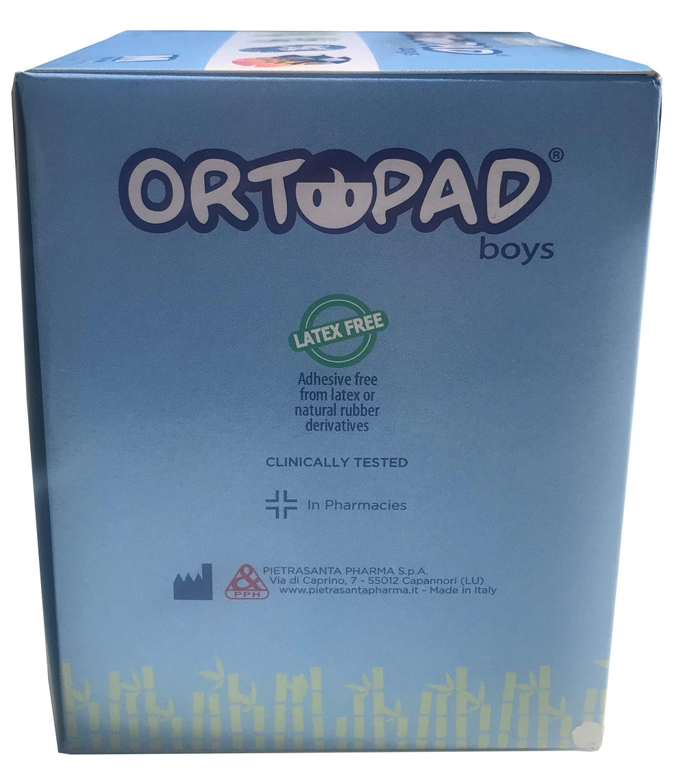 Ortopad Bamboo Boys Eye Patches Astronaut design – medium size, 2-4 years