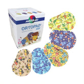 Ortopad Bamboo Boys Eye Patches Blue Camo Pack - Front