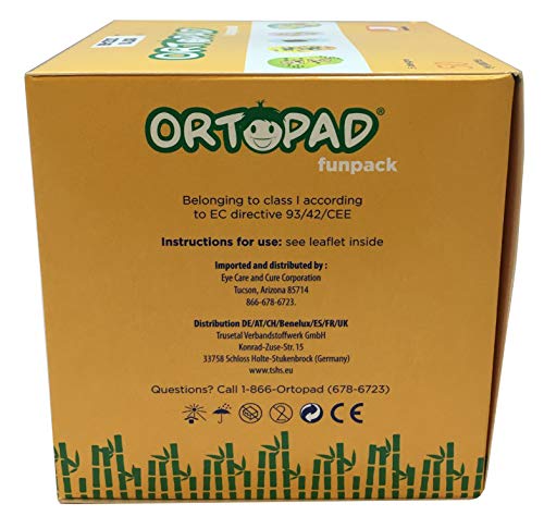 Made in Italy Ortopad Bamboo Fun Pack packaging