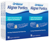 Packaging image for OrVance Aligner Pontics original medium shade 96 count