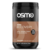 Osmo Rapid Recovery chocolate canister front view for post-workout recovery.