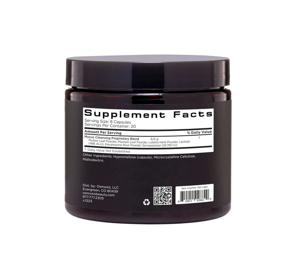 Unopened Osmosis bottle with packaging box