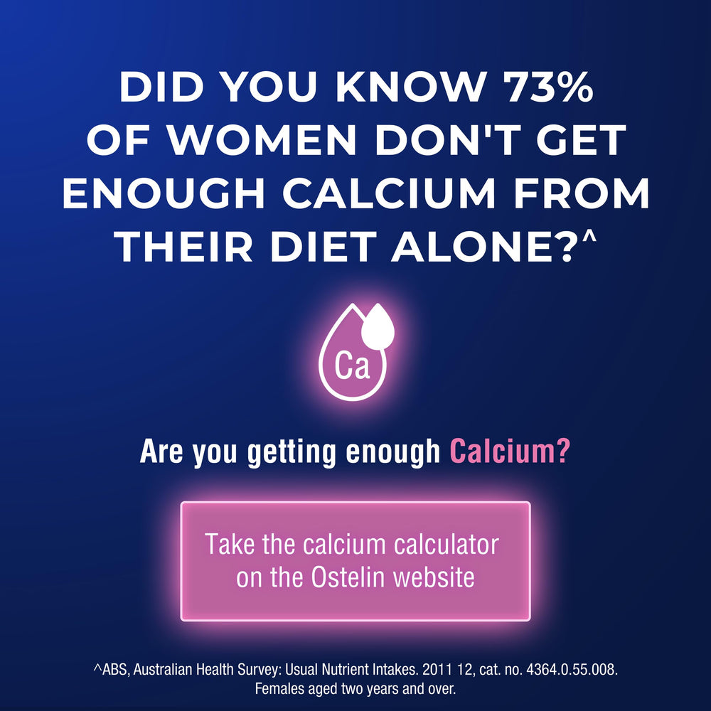 Ostelin logo and product name on bottle