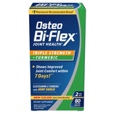 Osteo Bi-Flex Triple Strength Glucosamine with Turmeric 80-count bottle