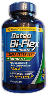 Osteo Bi-Flex Triple Strength + Turmeric bottle and label