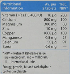 Side perspective of Osteocare 90 Tablets bottle