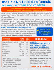 Osteocare Chewable bottle packshot