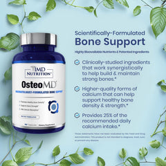 Calzbone derived from Cissus quadrangularis used in OsteoMD