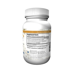 Close-up of Ostinol 450mg bottle with capsules