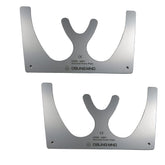 OSUNG Fox Plane Plate ARP1 2pcs - front view