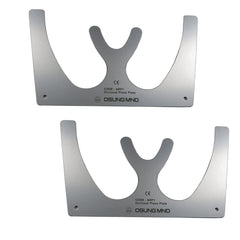 OSUNG Fox Plane Plate ARP1 2pcs - front view