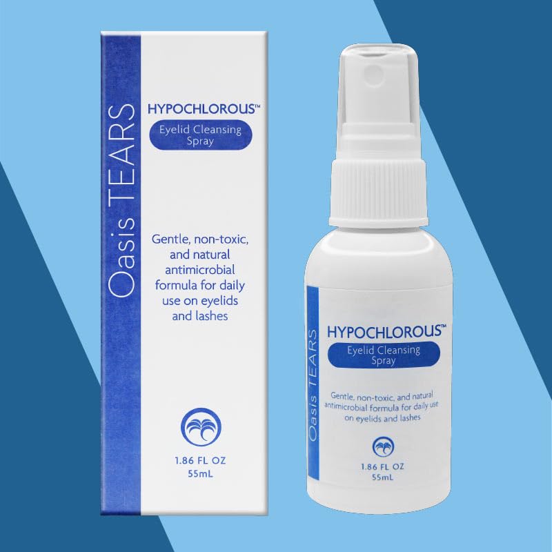 USA-made, non-toxic eyelid cleansing solution icon