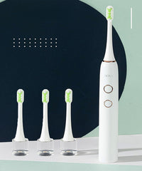 Front view of OUGEER Sonic Electric Toothbrush in white