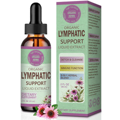 OUROZO Lymphatic Drainage Drops bottle with dropper