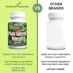 Concept image of gut health and minerals benefiting digestion