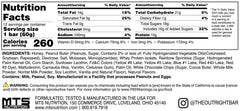 Outright Bars Birthday Cake Peanut Butter flavor – side angle shot