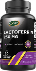 Oxify Lactoferrin 250 mg bottle
