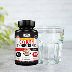 Athlete taking Oxy Burn capsule