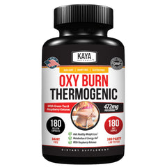 Kaya Naturals Oxy Burn bottle front view