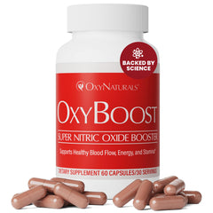 OxyBoost 60 capsules bottle - front view