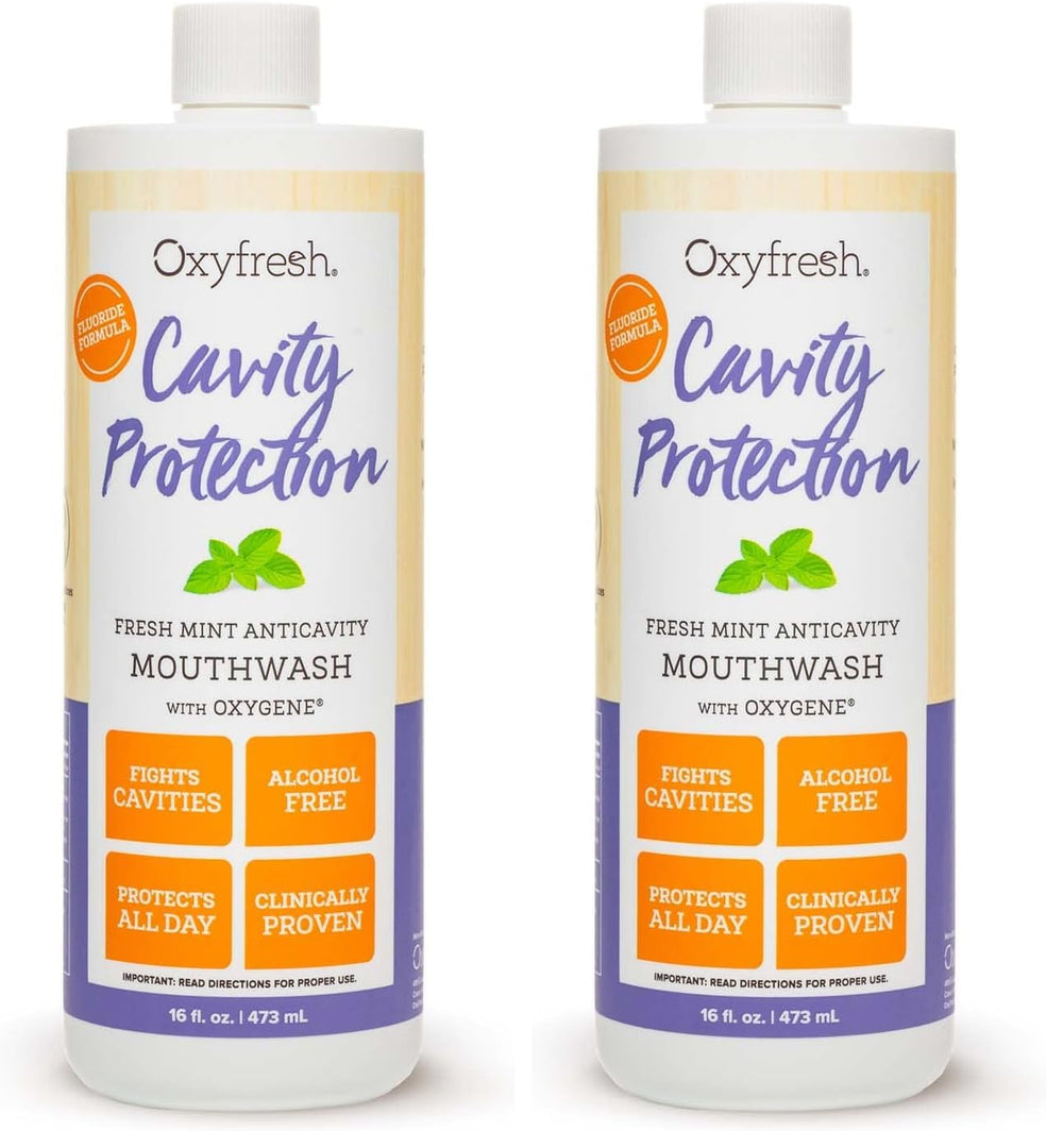 Oxyfresh Cavity Protection Mouthwash pack 2 front view