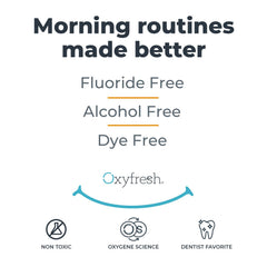 Lifestyle image showing fresh breath and healthy smile
