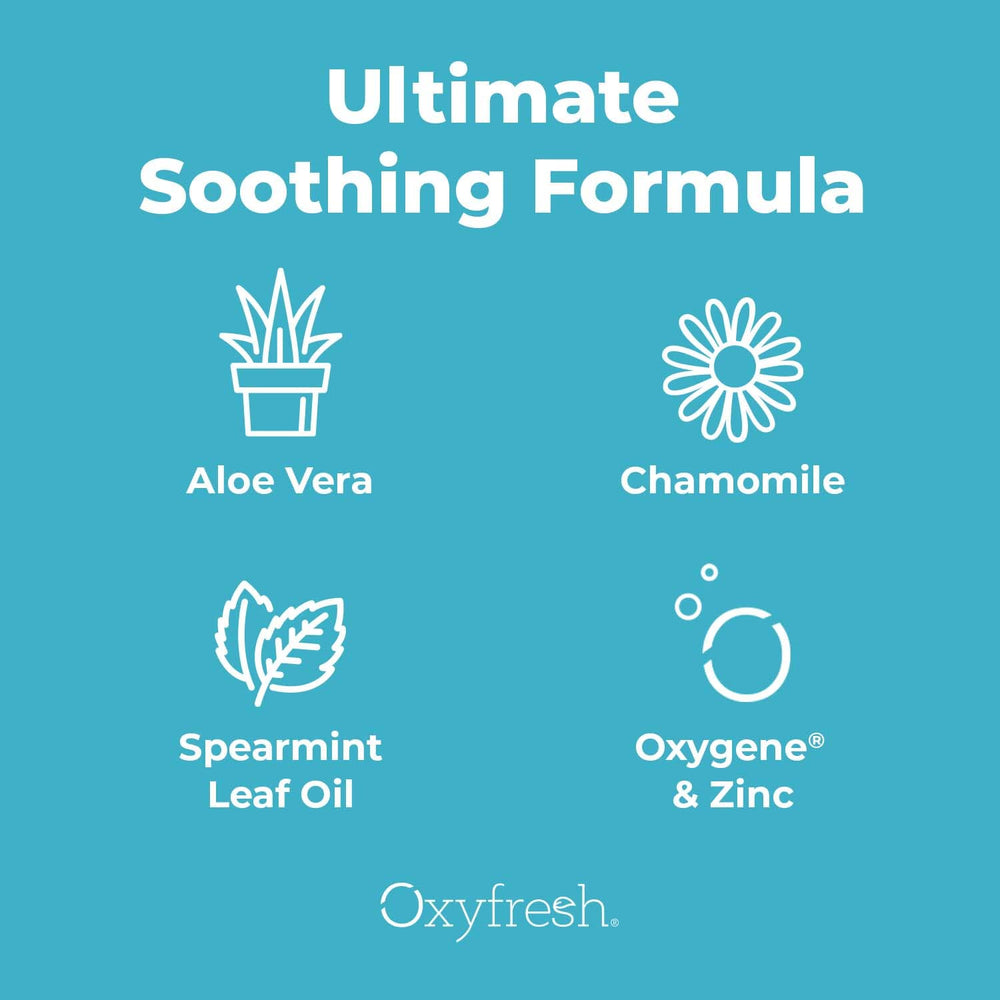 Natural mint oil for fresh breath