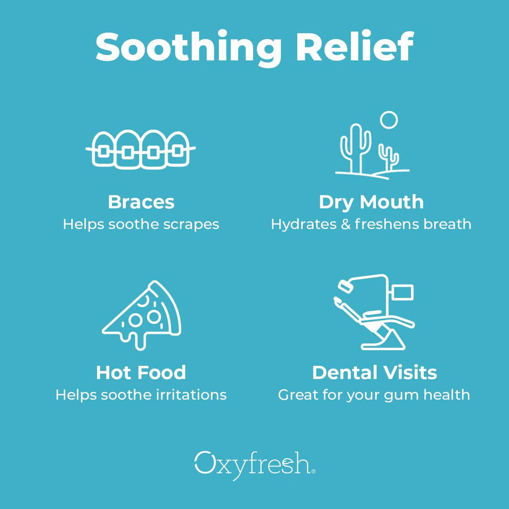 4 oz tube packaging of Pro Relief Dental Gel