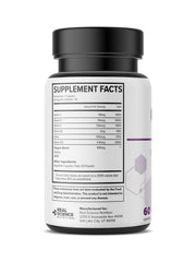 Close-up of Oxygenate Miracle bottle label