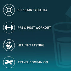 OZENKE electrolytes powder bottle in gym bag for workouts and training.