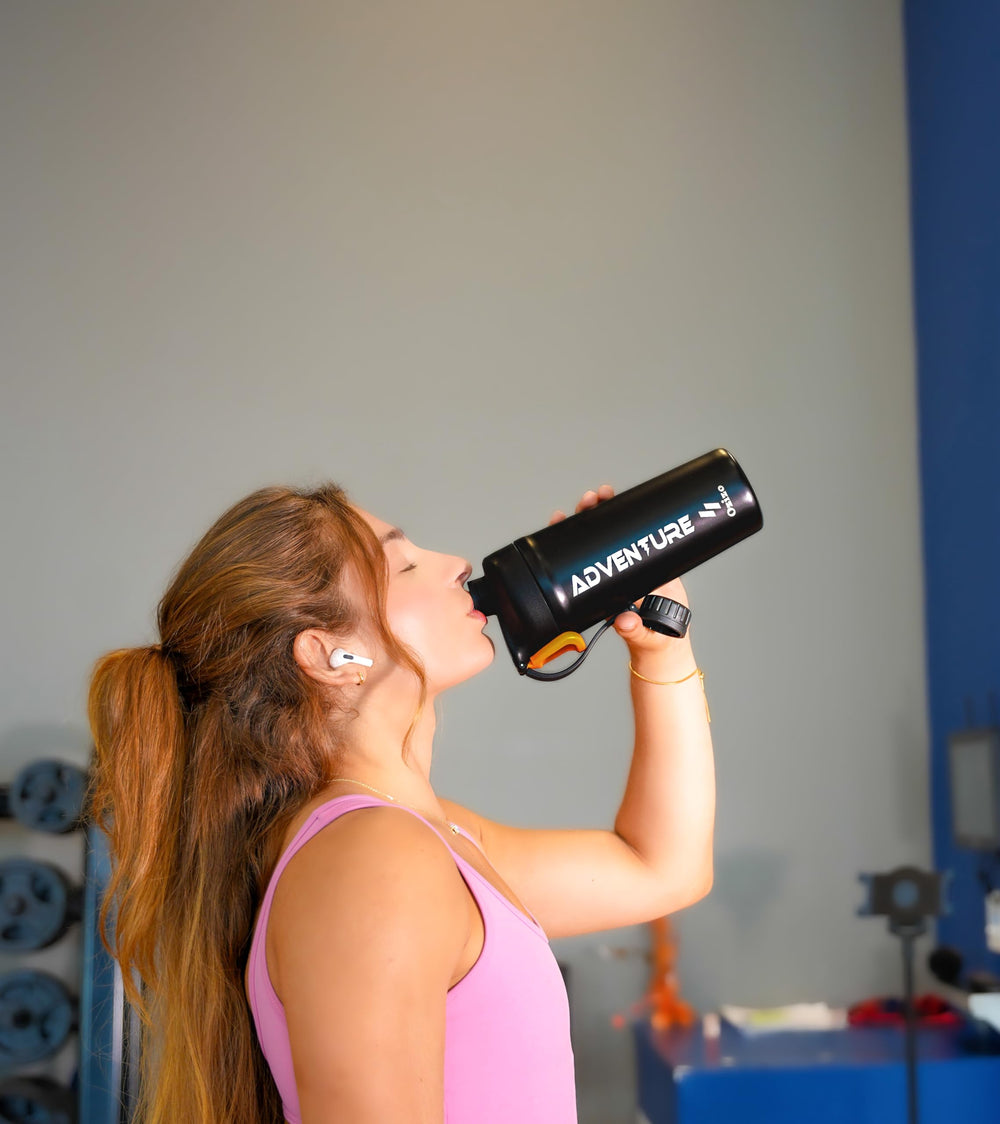 Ozizo double-wall insulation keeps drinks cold or hot for hours.