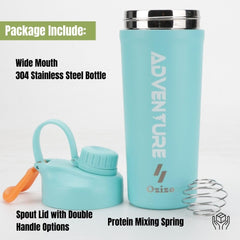 Measurement marks on Ozizo shaker bottle