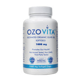 OZOVITA ozonated olive oil softgel bottle - 1000mg per capsule