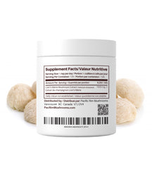 Graphic showing 40% polysaccharides and high beta-glucans