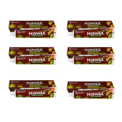 Six-pack carton of Organic Miswak Moringa 10-in-1 toothpaste