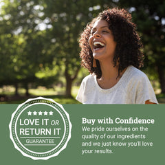 Product bottle and packaging on a clean background