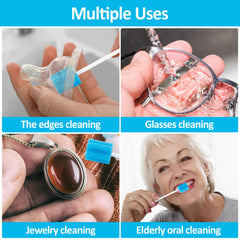 Packaging with 100 oral swab sticks