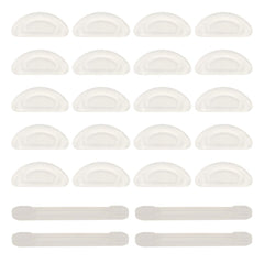 Packaging includes nose pads and retainers