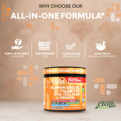 Packaging with bottle and measuring spoon